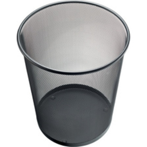 helit Corbeille à papier 'the circle network', noir