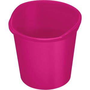 helit Corbeille à papier 'the joy', PP, 13 litres, jaune