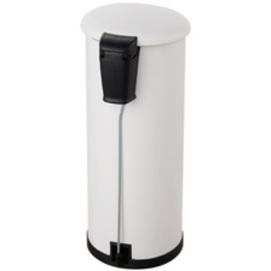 helit Poubelle à pédale 'the zinc', 20 litres, argent