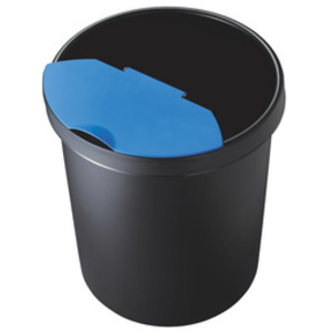 helit Corbeille à papier 'the german', rond, 30 litres, vert