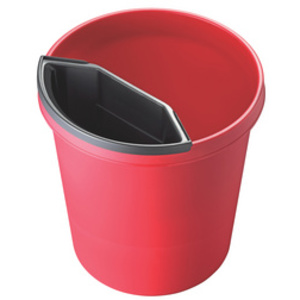 helit Corbeille à papier 'the german', rond, 30 litres, vert