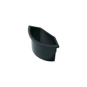 helit Corbeille à papier 'the firefighter', 18 L, noir