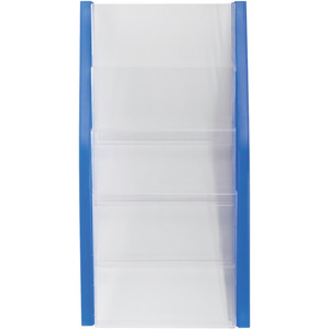 helit Porte-brochures mural 'the arc', A4 portrait, argent