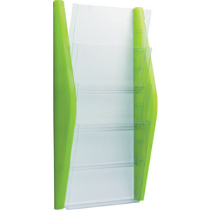 helit Porte-brochures mural 'the arc', A4 portrait, noir