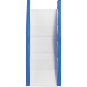 helit Porte-brochures mural 'the arc', A5 portrait, argent