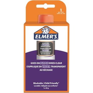 ELMER'S Bâton de colle Disappearing Purple, 22 g, blister x1