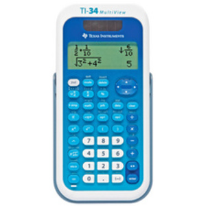 TEXAS INSTRUMENTS calculatrice d'école TI-34 Multi View
