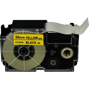 ruban pour CASIO Label Printer, 24 mm de large, 8 m de long