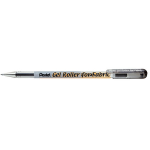 Pentel Stylo roller à encre gel BN15, noir