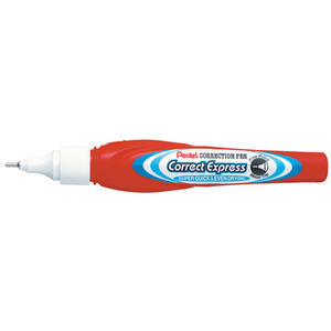 Pentel Stylo correcteur liquide fin ZLE53-W, contenu: 7 ml  - 43676