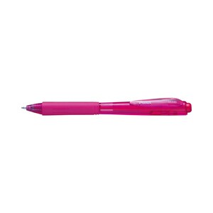 Pentel Stylo à bille rétractable BK440, rose
