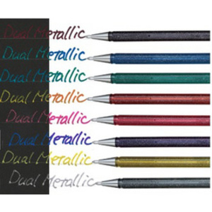 Pentel Hybrid Stylo roller encre gel 'Dual Pen', violet/