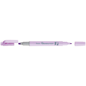 Pentel Surligneur Illumina Flex Pastel, gris pastel