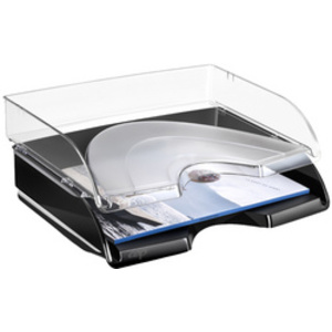 CEP Corbeille à courrier CepPro, A4 paysage, transparent  - 65992