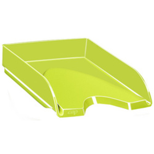 CEP Corbeille à courrier GLOSS, format A4, blanc