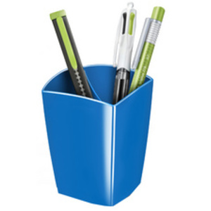 CEP Pot à crayons GLOSS, 2 compartiments, blanc