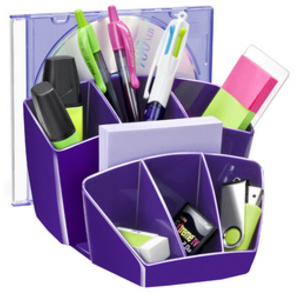 CEP Multipot à crayons GLOSS, 8 compartiments, vert anis