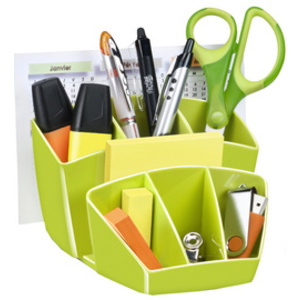 CEP Multipot à crayons GLOSS, 8 compartiments, blanc