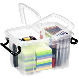 CEP Boîte de rangement strata, 24 litres, transparent