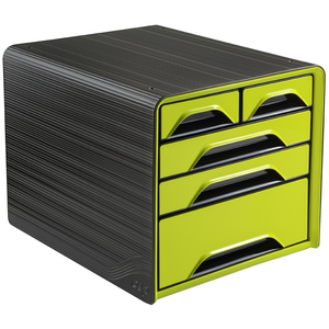 CEP Module de classement Smoove GLOSS, 5 tiroirs, noir /