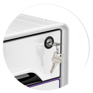 CEP Module de classement Smoove SECURE, 4 tiroirs, blanc /