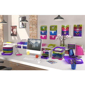 CEP Porte-revues HAPPY, format A4, couleurs assorties