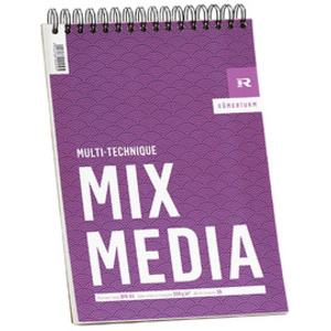RÖMERTURM Cahier de dessin 'MIX MEDIA', A3, 30 feuilles