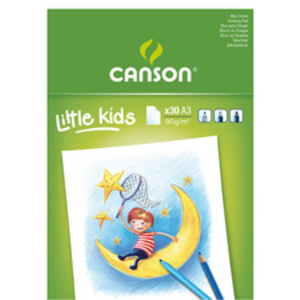 CANSON Bloc à dessin Kids, A5, 90 g/m2, 30 feuilles