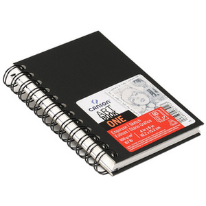CANSON Carnet esquisse ARTBOOK ONE, 216 x 279 mm, noir