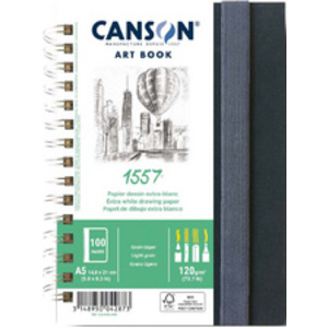 CANSON Carnet de croquis ART BOOK 1557, A5