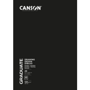 CANSON Carnet de croquis GRADUATE DRAWING, 210 x 297 mm