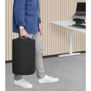 Fellowes Repose-pieds Breyta, avec fonction bascule, noir