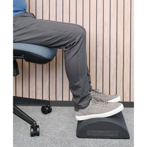 Fellowes Repose-pieds Breyta, avec fonction bascule, noir