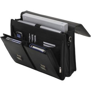 Alassio Porte-documents 'VENETO', similicuir, noir