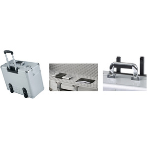 ALUMAXX Valise pour pilotes 'OMEGA', aluminium, argent