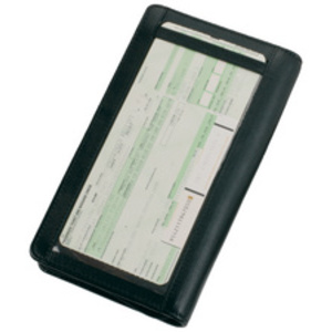 Alassio Organiseur de voyage, cuir nappa, noir