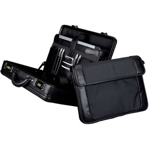 Alassio Attaché-case 'MODICA', similicuir / nylon, noir