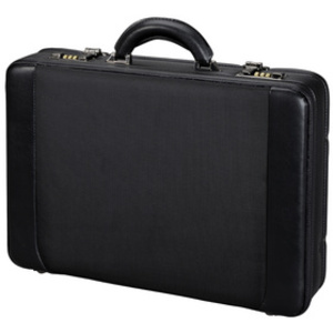 Alassio Attaché-case 'MODICA', similicuir / nylon, noir