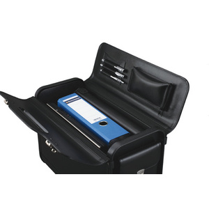 Alassio Valise pour pilotes 'Genova', similicuir, noir  - 61178