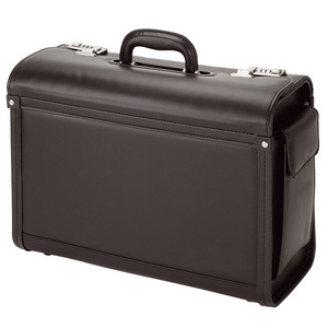 Alassio Valise pour pilotes 'Genova', similicuir, noir - 61178