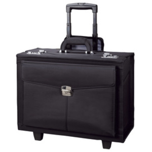 Alassio Valise pour pilote 'ROCCA II', microfibre, noir