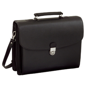 Alassio Porte-documents 'FORTE', similicuir, noir