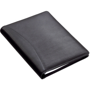 Alassio Serviette classeur 'BENACO', A5, similicuir, noir