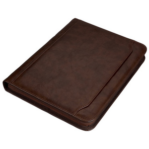 Alassio Serviette classeur 'MASSA', A4, similicuir, marron