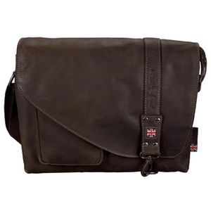 PRIDE&SOUL Sac à bandoulière 'MRS. NOEL', cuir, marron