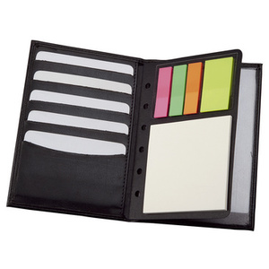 Alassio Organiseur conférencier 'CESENA', A4, cuir, noir