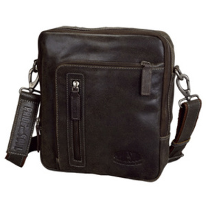 PRIDE&SOUL Sac à bandoulière 'WRETCH', cuir, marron