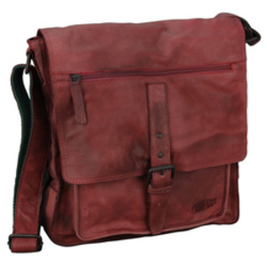 PRIDE&SOUL Sac à bandoulière 'ETHAN', cuir, marron