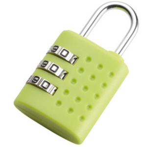 JSA Cadenas à combinaison, combinaison à 3 chiffres, noir