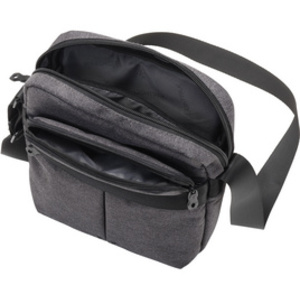 LIGHTPAK Sac en bandoulière 'EPSILON', polyester, gris
